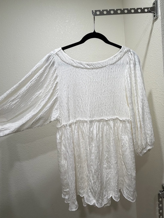 FP Beach Pants - Free People Beach - White Crinkled Romper